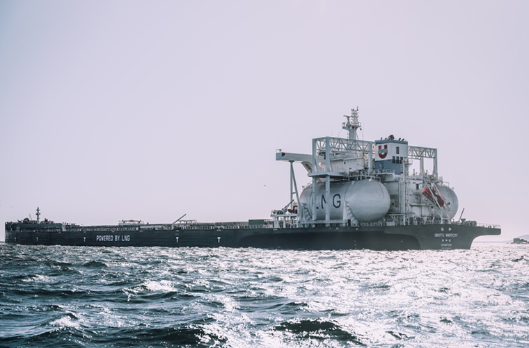 LNG dual-fuelled vessels