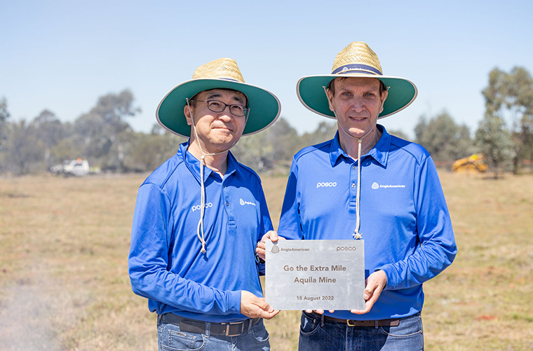 英美资源集团与浦项钢铁携手开展植树计划