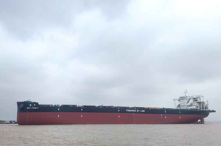 Ubuntu Harmony and Equality launched into water, sea trials begin