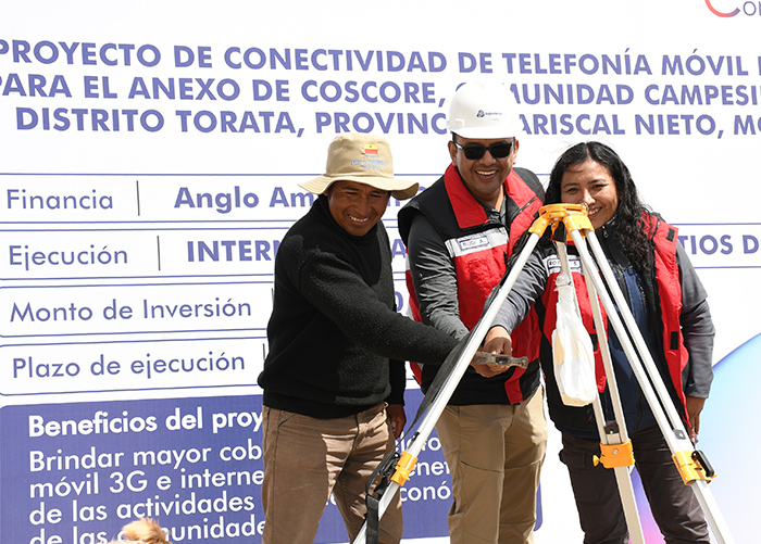 助力Quellaveco矿区周边偏远社区实现网络联接