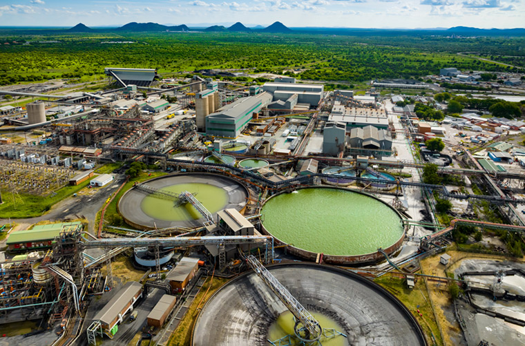 Amandelbult concentrator