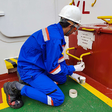 Captain Raghav Gulati, Safety and Technical Operations Manager within Anglo American’s Shipping team